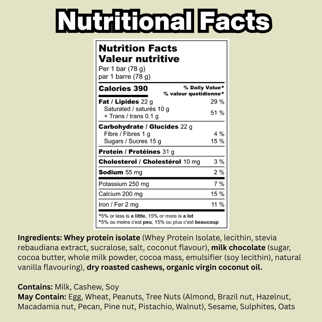 Coconut Cashew Milk Chocolate