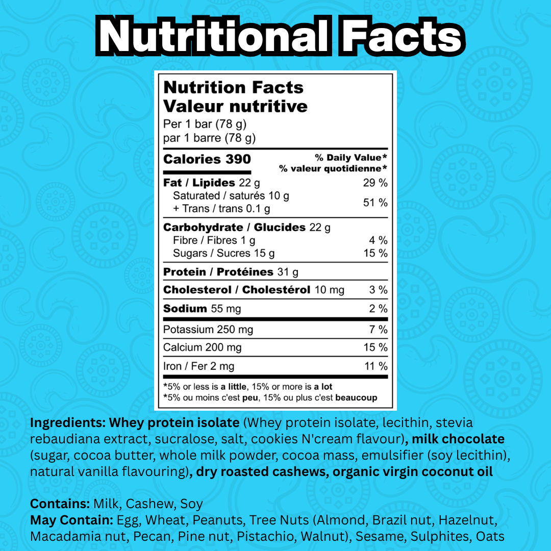 Cookies & Cream Cashew Milk Chocolate